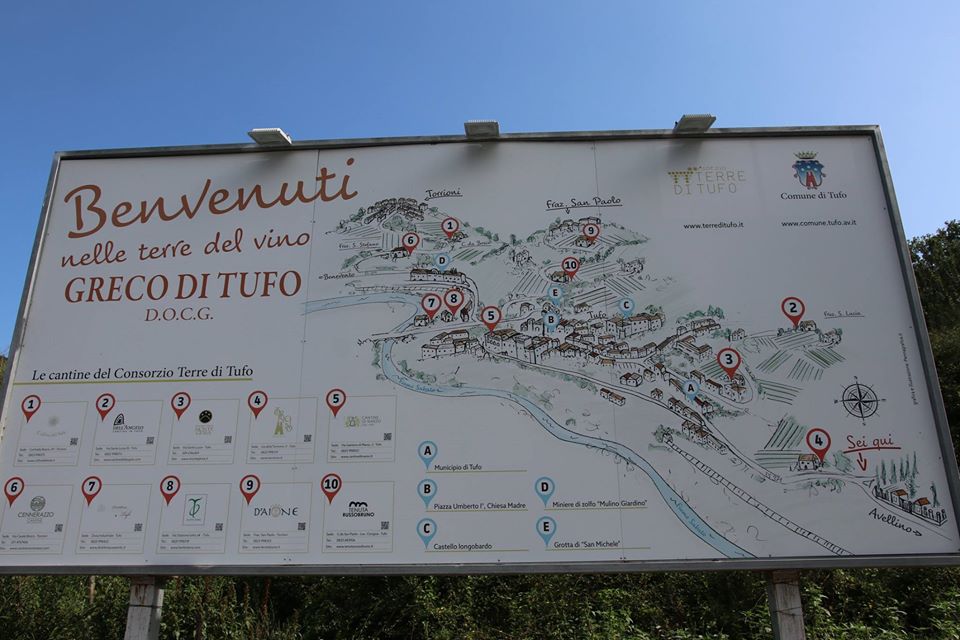 銘醸地グレコ・ディ・トゥーフォは複数の生産者が集まっている。