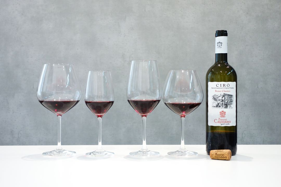 バローニ・カポアーノ|チロ　ロッソ　クラッシコ　グラスの相性